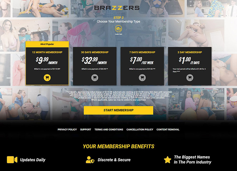Brazzers membership