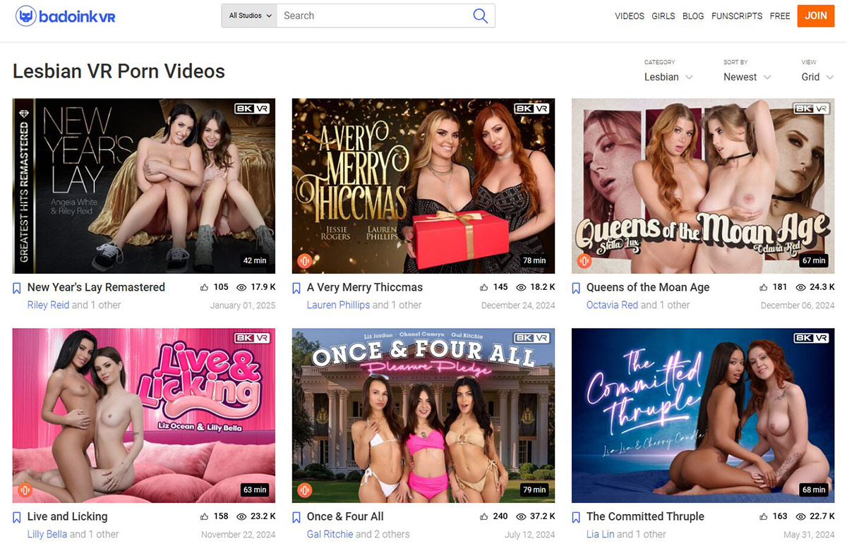 Badoink VR lesbian footage