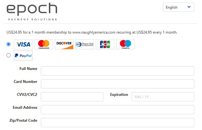 Naughty America Billing